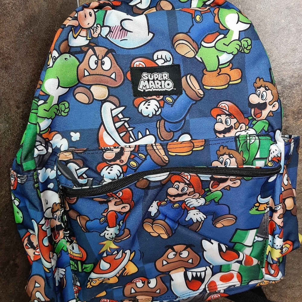 Super Mario Brothers backpack